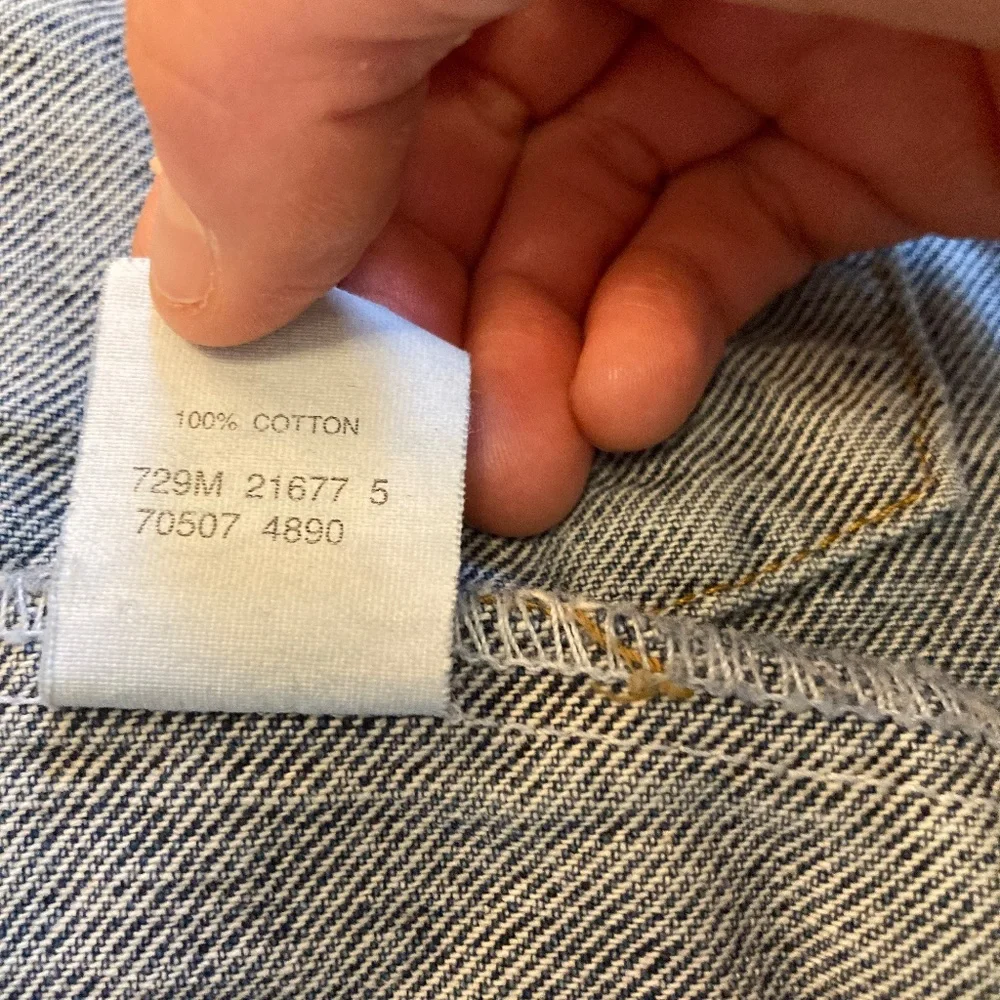 Vintage 90s Levi’s Denim Trucker Jacket Size XL 70507 4890 Type 3 Hong Kong - Picture 13 of 13